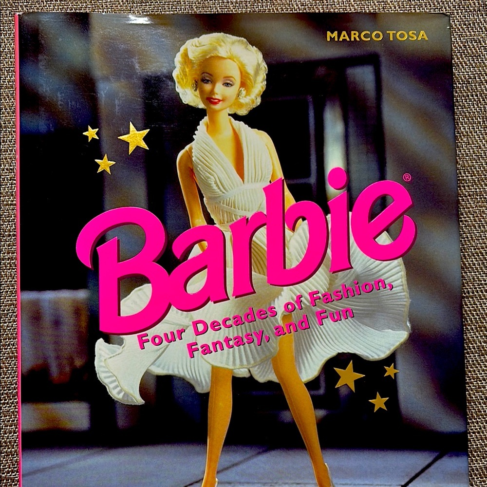 Gently used, BARBIE Four Decades of Fashion, Fantasy, and Fun 🩷